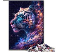Rompecabezas Galaxy Fantasy Tiger para Adolescentes, 1000 Piezas, Ideal para armar, Toda la Familia Apto para niños de 14 años (26x38cm)