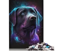 Rompecabezas Galaxy Labrador, difícil de Resolver, 100% cartón Reciclado, Ideal para Mujeres y Hombres, 1000 Piezas (75 x 50 cm)