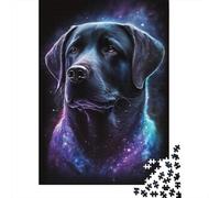 Rompecabezas Galaxy Labrador, Juego de Bricolaje, Rompecabezas de cartón Premium para Mujeres y Hombres, 1000 Piezas (38 x 26 cm)