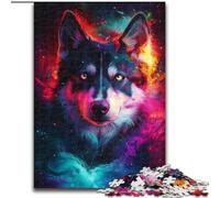 Rompecabezas Galaxy Labrador para Adultos, 1000 Piezas, difícil de Resolver, Ayuda a ejercitar el Cerebro, Juguete adictivo para Cultivar la Paciencia, decoración (26x38cm)