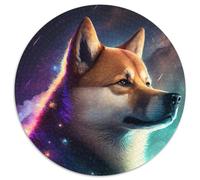 Rompecabezas Galaxy Shiba Inu para Adultos, 1000 Piezas, Rompecabezas imposibles para Adultos, Entretenimiento Relajante, Navidad y decoración del hogar, 67,5 x 67,5 cm