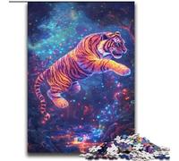 Rompecabezas Galaxy Tiger de 2000 Piezas para Adultos y Adolescentes, un desafío difícil y antiestrés para la decoración del hogar para Mayores de 14 años (70x100cm)