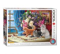 Rompecabezas - Gatos Puzleando - 1000 Piezas