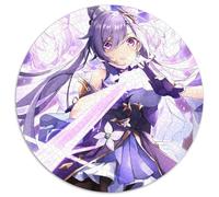 Rompecabezas Genshin Impact Keqing de 1000 Piezas para Adultos, Rompecabezas Redondo de 1000 Piezas, Rompecabezas de Alta dificultad para Adolescentes, 67,5 x 67,5 cm