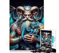 Rompecabezas Gigante Argus Chronicles para Adolescentes, 1000 Piezas, Juguete Inteligente, Juego Relajante, Corte Suave, Regalo increíble 38x26cm