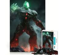 Rompecabezas Gigante Esmeralda de 1000 Piezas para Adolescentes Juguete de lógica Fuerte para Relajarse Bordes definidos Sorpresa de cumpleaños 50x75cm