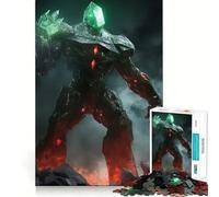 Rompecabezas Gigante Esmeralda de 1000 Piezas para Adultos Rompecabezas de Memoria Disfrute del Montaje Lento de la Imagen Regalo Creativo 38x26cm
