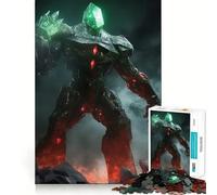 Rompecabezas Gigante Esmeralda para Adolescentes, 1000 Piezas, Juguete Inteligente, Juego Relajante, Corte Suave, Regalo increíble 38x52cm