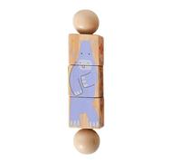 Rompecabezas Giratorio de Madera para Desarrollar Estratégico Y La Capacidad de Agarre Manual. Juguete Educativo, Style C