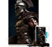 Rompecabezas Gloria del Guerrero Romano para Adolescentes, 1000 Piezas, Juguete para desarrollar la Mente, diseño de Entretenimiento Suave, Regalo Premium (50x75cm)