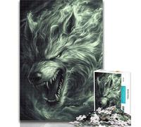 Rompecabezas Gojirra Chaos para Adultos, 1000 Piezas, Juego de ingenio, decoración de Pared, cumpleaños y Navidad, 26x38cm