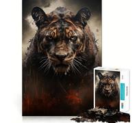 Rompecabezas Golden Predator para Adolescentes de 1000 Piezas, Juguete para ejercitar la Mente, Juego en Grupo, Corte de precisión, Regalo para Festivales 50x75cm