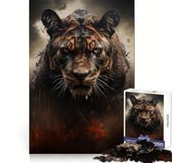 Rompecabezas Golden Predator para Adolescentes de 1000 Piezas, Juguete para ejercitar la Mente, Juego en Grupo, Corte de precisión, Regalo para Festivales 50x75cm