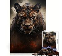 Rompecabezas Golden Predator para Adultos, 1000 Piezas, Juguete Que desafía la Mente, Pieza de colección de Arte de Corte nítido 38x26cm