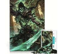 Rompecabezas Guardián Inmortal para Adolescentes,1000 Piezas,Divertido Juego de Memoria,Superficie Lisa y sin Rebabas,Regalo de cumpleaños,Juguete para ejercitar la Mente (38x52cm)