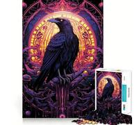 Rompecabezas Guardián Vigilante para Adultos 1000 Piezas Juego de Memoria Cerebral Cortado con láser para un Ajuste Perfecto aliviar el estrés (50x75cm)