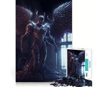 Rompecabezas Guerrero Alado Vi de 1000 Piezas Diversión para estimular la concentración Tecnología Avanzada de Corte láser Ideal para Viajar Juego Mental (50x75cm)