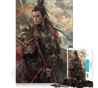 Rompecabezas Guerrero con Espada 1000 Piezas para desarrollar la Memoria Divertido de Calidad Profesional Ideal para Recortar Mente (38x26cm)