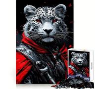 Rompecabezas Guerrero Leopardo de Las Nieves para Adolescentes, 1000 Piezas, Juguete Mental, Escapada Tranquila, Borde Preciso, Regalo Increíble (50x75cm)