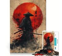 Rompecabezas Guerrero Silencioso de 1000 Piezas para Adolescentes, Juguete Que estimula la lógica, Juego Relajante, Arte de Borde Premium, Coleccionable 38x52cm
