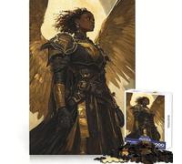 Rompecabezas Guerreros Angélicos de 1000 Piezas para Adolescentes claridad Mental, diversión y Paz Temporada (38x52cm)