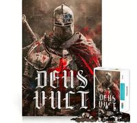 Rompecabezas Guerreros de la Cruz 1000 Piezas Juego Divertido con tecnología Avanzada de Corte láser Juguete de Entretenimiento para Interiores (38x52cm)