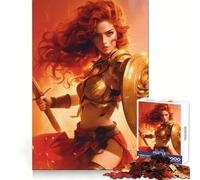 Rompecabezas Guerreros del Amazonas para Adolescentes, 1000 Piezas, para estimular la Memoria, relajación y Entretenimiento Regalar en Navidad (38x52cm)