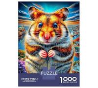 Rompecabezas Hámster 1000 Piezas para Adultos Y Niños - DIY Puzzle Entretenimiento Creativo Y Desafío Relajante 52x38cm/1000pcs