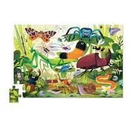 Rompecabezas holográfico de aluminio, 50 piezas/insectos de patio trasero