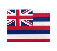 Rompecabezas horizontal de madera con bandera de Hawái, 500 piezas, desarrolla habilidades prácticas para relajarse e interactuar entre padres e hijos