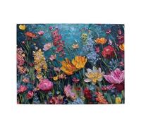 Rompecabezas horizontal de madera con pintura de flores, 500 piezas, desarrolla habilidades prácticas para relajarse e interactuar entre padres e hijos