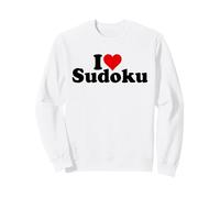 Rompecabezas I Love Heart Sudoku Sudadera