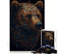 Rompecabezas Imaginario de Oso de 1000 Piezas para adultosIdeal para ejercitar la Memoria y relajarseCierre seguroEl Mejor Regalo (50x75cm)