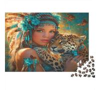 Rompecabezas Indiana 1000 Piezas Puzzle para Adultos Y Niños - Juego Didáctico,Divertida Actividad para Toda La Familia 70x50cm/1000pcs