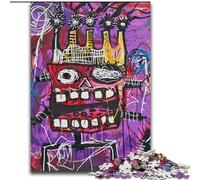 Rompecabezas Infantil Estilo Basquiat de 1000 Piezas para Adolescentes, Ideal para Pasar el rato en casa, Regalo de cumpleaños, decoración de Pared para Mayores de 14 años (26x38cm)