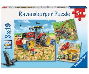 Rompecabezas Infantil Ravensburger, 08012 máquinas Grandes, Rompecabezas para niños a Partir de 5 años,