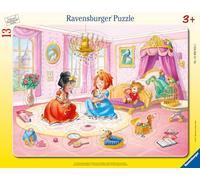 Rompecabezas Infantil Ravensburger, 12000855 En el Castillo de la Princesa, Rompecabezas con Marco de 8 a 17 Piezas para niños a Partir de 3 años