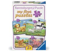 Rompecabezas Infantil Ravensburger - 12004041 Animales de Granja pequeños: mi Primer Rompecabezas de 2, 4, 6, 8 Piezas,