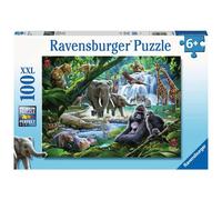 Rompecabezas Infantil Ravensburger Jungle Families XXL 100 Piezas