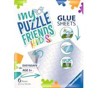 Rompecabezas Infantil Ravensburger, láminas Adhesivas para Rompecabezas Infantiles 13301 My Puzzle Friends