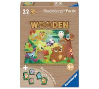 Rompecabezas Infantil Ravensburger Wooden 12004080, Happy Forest Friends,