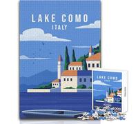 Rompecabezas Interactivo de 1000 Piezas para Adultos con Paisaje del Lago de como Juego de Habilidad Educativo Una Gran Idea de Regalo significativa Tamaño 38x52cm