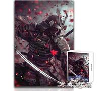 Rompecabezas Interactivo de 1000 Piezas para Adultos de El Último Samurái Juego de Habilidad Educativo Una Gran Idea de Regalo significativa Tamaño 38x52cm