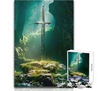 Rompecabezas Interactivo de 1000 Piezas para Adultos La Hoja Ungida, Juego de Habilidad Educativo, una Gran Idea de Regalo significativa (tamaño 38x26cm)