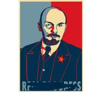 Rompecabezas Irregular De Colores ，Lenin Art Póster ，Puzzles para Adultos Mayores，para Reducción del Estrés Juegos ，Rompecabezas 1000 Piezas Dw104Sk