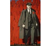 Rompecabezas Irregular De Colores ，Lenin Art Póster ，Puzzles para Adultos Mayores，para Reducción del Estrés Juegos ，Rompecabezas 1000 Piezas Dw103Sk