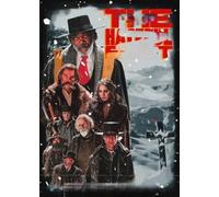 Rompecabezas Irregular De Colores - The Hateful Eight Movie Póster - Rompecabezas 1000 Piezas - para Mayores Memoria Cognición Games - Juego De Desafío para Adultos Dw310Sk