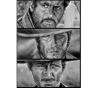 Rompecabezas Irregulars - Classic Film The Bad The Ugly Póster - para Juguetes Educativos para Adultos - Juego De Memoria - 1000 Piezas Art Rompecabezas - Sk31Zp