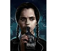 Rompecabezas Irregulars - Horror Classics Film Wednesdays Carteles - para Juguetes Educativos para Adultos - Juguetes De Desafío Personalizados para Adultos Gifts - 1000 Piezas Rompecabezas Zx385Aw