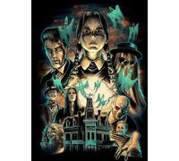 Rompecabezas Irregulars - Horror Classics Film Wednesdays Carteles - para Juguetes Educativos para Adultos - Juguetes De Desafío Personalizados para Adultos Gifts - 1000 Piezas Rompecabezas Zx386Aw